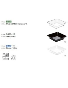 GP BANDEJA SMALL PLATE BLANCA 65 mm -1 x 25 uds-