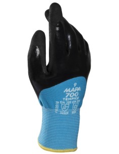 GUANTE TEMP SEA 770 PVC AZUL Resistente al Frio T 9