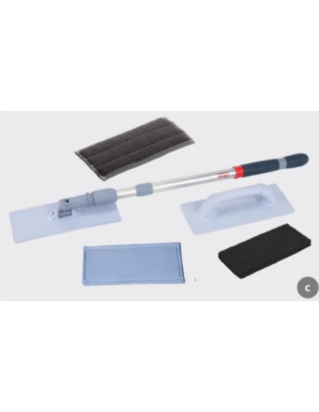 KIT EXPRESS 2 MOPAS 1 PALO Y SOPORTE PAD MASTER