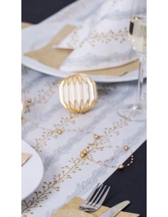 MANTEL ROLLO GC CLASS DUETO STELLA PLATA 040x50m -1 x 3u-