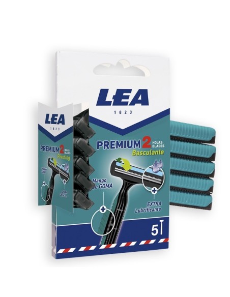 MAQUINILLA AFEITAR LEA 2 HOJAS -1 x 5u- PREMIUM 2