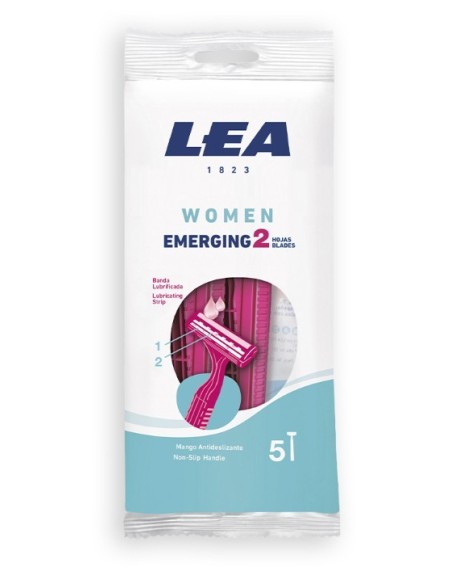 MAQUINILLA DEPILATORIA MUJER LEA  -1 x 4u-