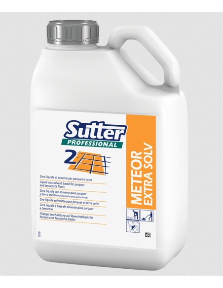 METEOR EXTRA SOLV Cera liquida para parque o barro cocido -1 x 5l-