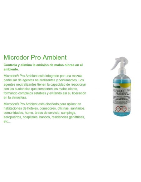 MICRODOR AMBIENT PRO Ambientador -1 x 500ml-