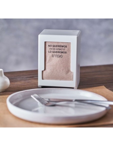 MINISERVIS 17x17 1C NATURE -1pq x 400u-