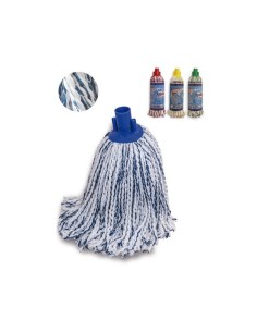 MOCHO MICRO-ALGODON 225gr BLANCO Y VERDE