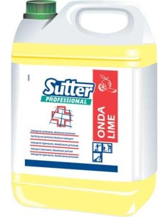 ONDA LIME detergente desinfectante perfume limon -1 x 5l-