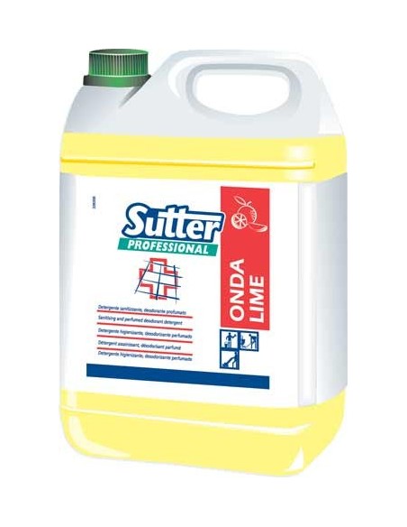 ONDA LIME detergente desinfectante perfume limon -1 x 5l-