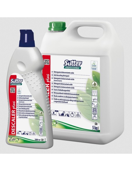 ZERO DESCALER PLUS Detergente Desincrustante natural -1 x 5l-