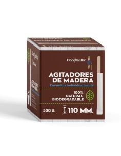 PALETINA CAFE MADERA ENFUNDADA 14cm -1 x 1000u-