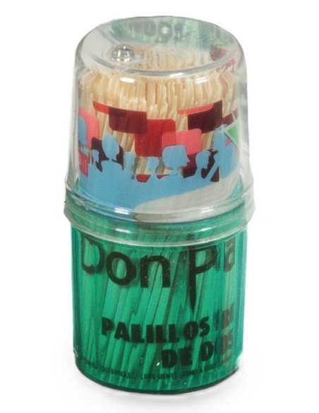 PALILLERO PLASTICO Palillo redondo 2 p -1 x 25u-