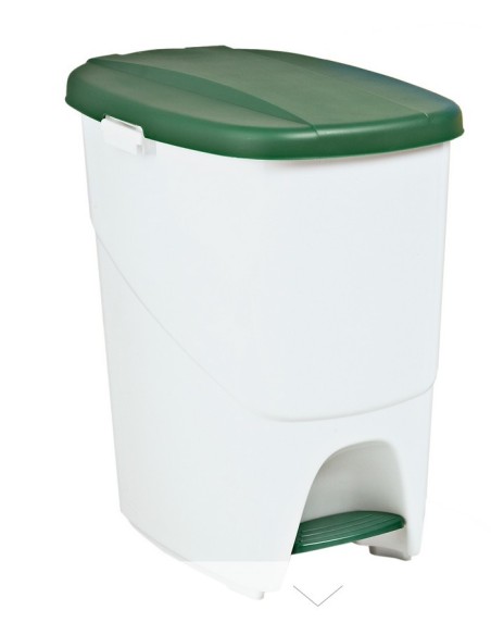 PAPELERA DENOX CPEDAL Y TAPA 25LTRS AZUL