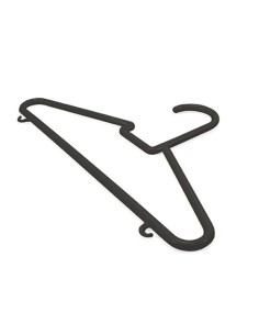 PERCHA PLASTICO -PACK-3- 42 CM COLOR