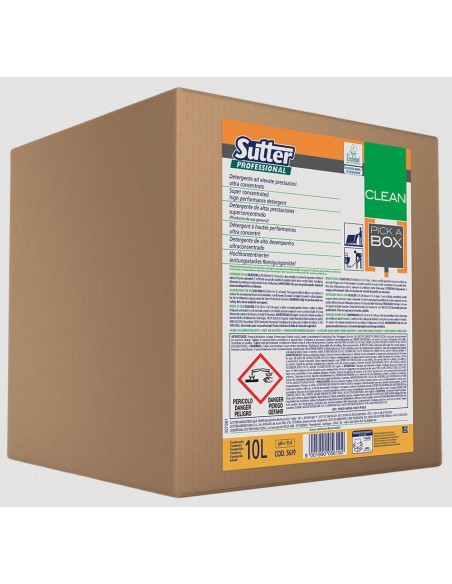 PICKBOX CLEAN Detergente desengrasante superconcentrado -1 x 10l-