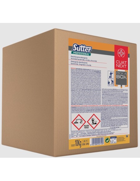 PICKBOX CUAT NEXT Det Desinf Viricida -1 x 10kg-
