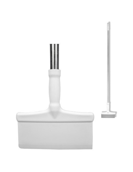 RASQUETA ACERO INOX 25cm CMANGO ALUMINIO DE 140cm