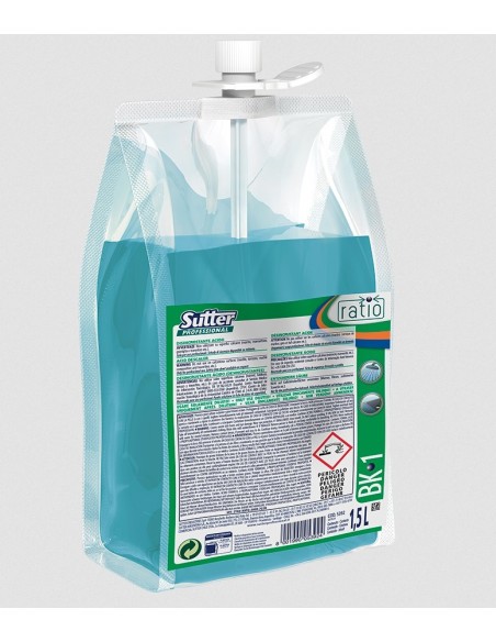 RATIO BK-1 DESINCRUSTANTE - 2 x 1500ml- concentrat-INCOLOR