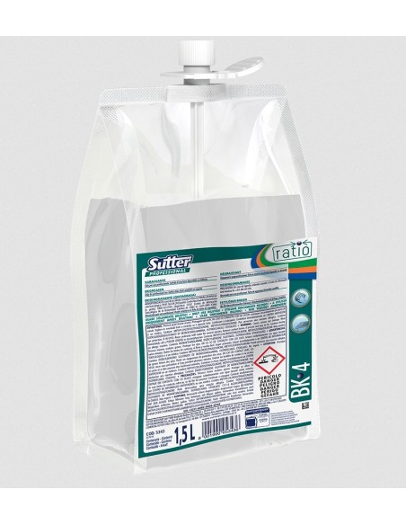 RATIO BK-4 DETERGENTE DESENGRASANTE - 2 x 1500ml- concentrat