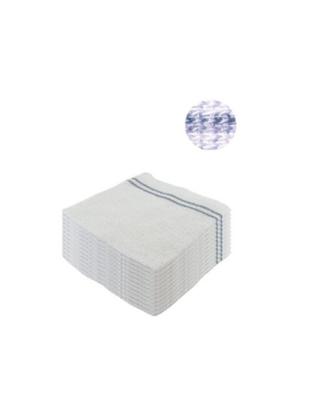 REJILLA BLANCA CON LINEA AZUL -1 x 12u-