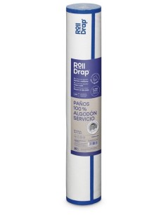 ROLL-DRAP 40X64 FONDO BLANCO-CENEFA AZUL -1 u-