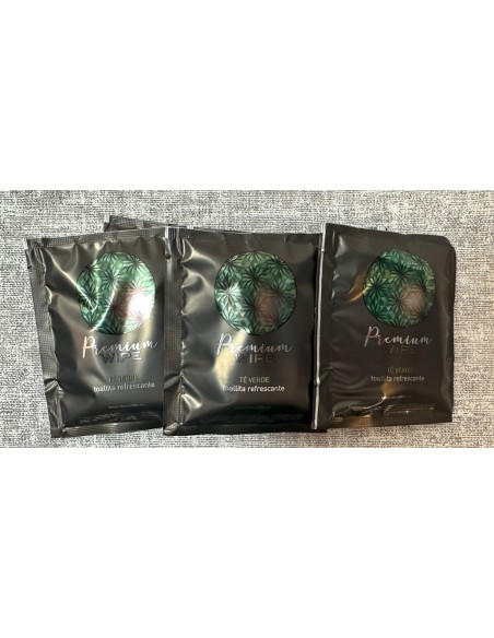 SACHET TOALLITA TE VERDE PREMIUM-1 x 200u-