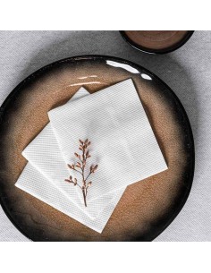 SERVILLETA 20x20 2C PUNTAPUNTA -30pq x 100u- BLANCA