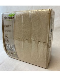 SERVILLETA 30x40 2C PUNTAPUNTA 16 -20p x 150u- NATURE