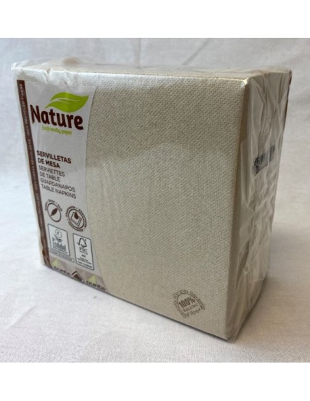 SERVILLETA 33x33 2C PUNTAPUNTA -30p x 50u- NATURE