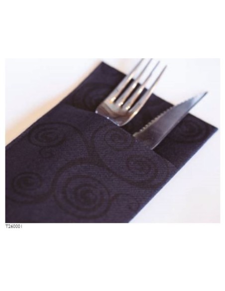 SERVILLETA 40X40 1C TISUCLASS KANGUR NEGRA -12pq x 50u- CENEFA SYDNEY