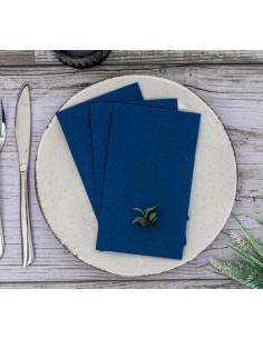 SERVILLETA 40x40 2C PUNTAPUNTA -20p x 100u- AZUL