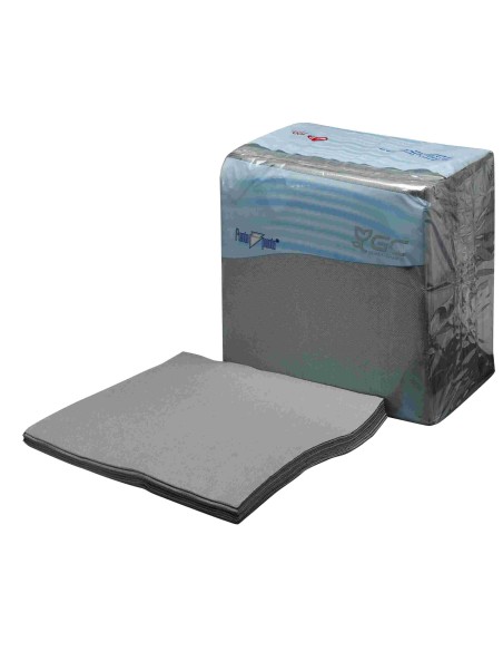 SERVILLETA 40x40 2C PUNTAPUNTA -20p x 100u- GRIS