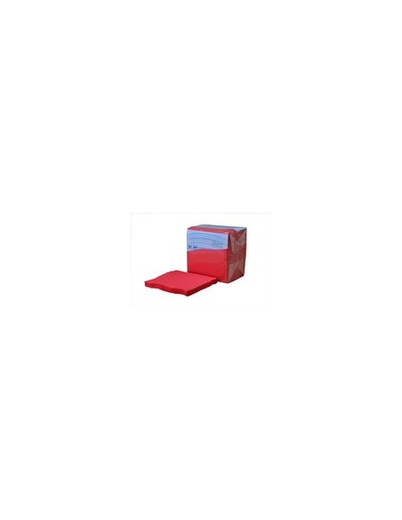 SERVILLETA 40x40 2C PUNTAPUNTA -20p x 100u- ROJO