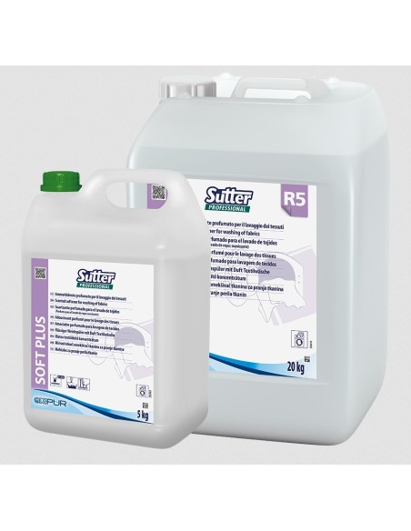SOFT PLUSDRESS SOFT  suavizante líquido perfumado -1 x 5kg-