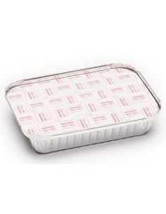 TAPA ENVASE ALUMINIO 6 CNL 130x180mm -1 x 125u-