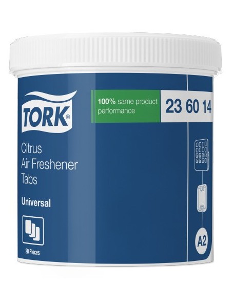 TORK AMBIENTADOR EN PASTILLA LIMON -4 x 20u-