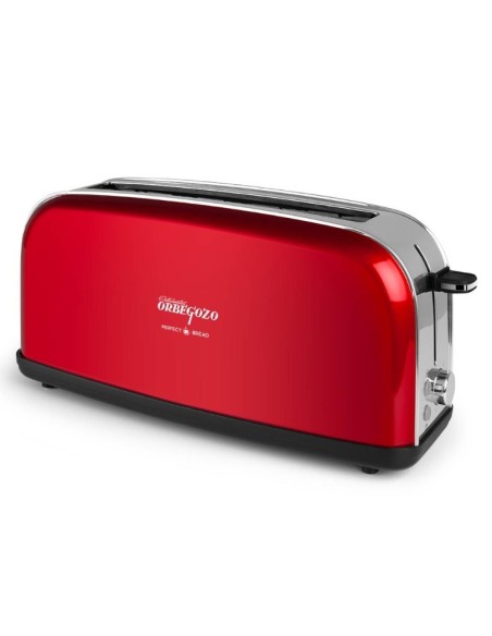 TOSTADOR ORBEGOZO 850W ROJO