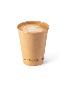 VASO FIBRA 100 BIO I AM NOT TREE 7OZ  -1 x 1000u- REF BAGASSE PLA CUPS