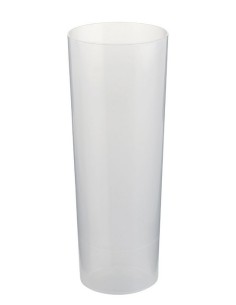 VASO TRANSP TUBO PLUS 300CC -1 x 420u-