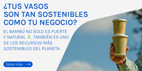 Vasos de bambú para hostelería: sostenibilidad y calidad profesional con Codibaix