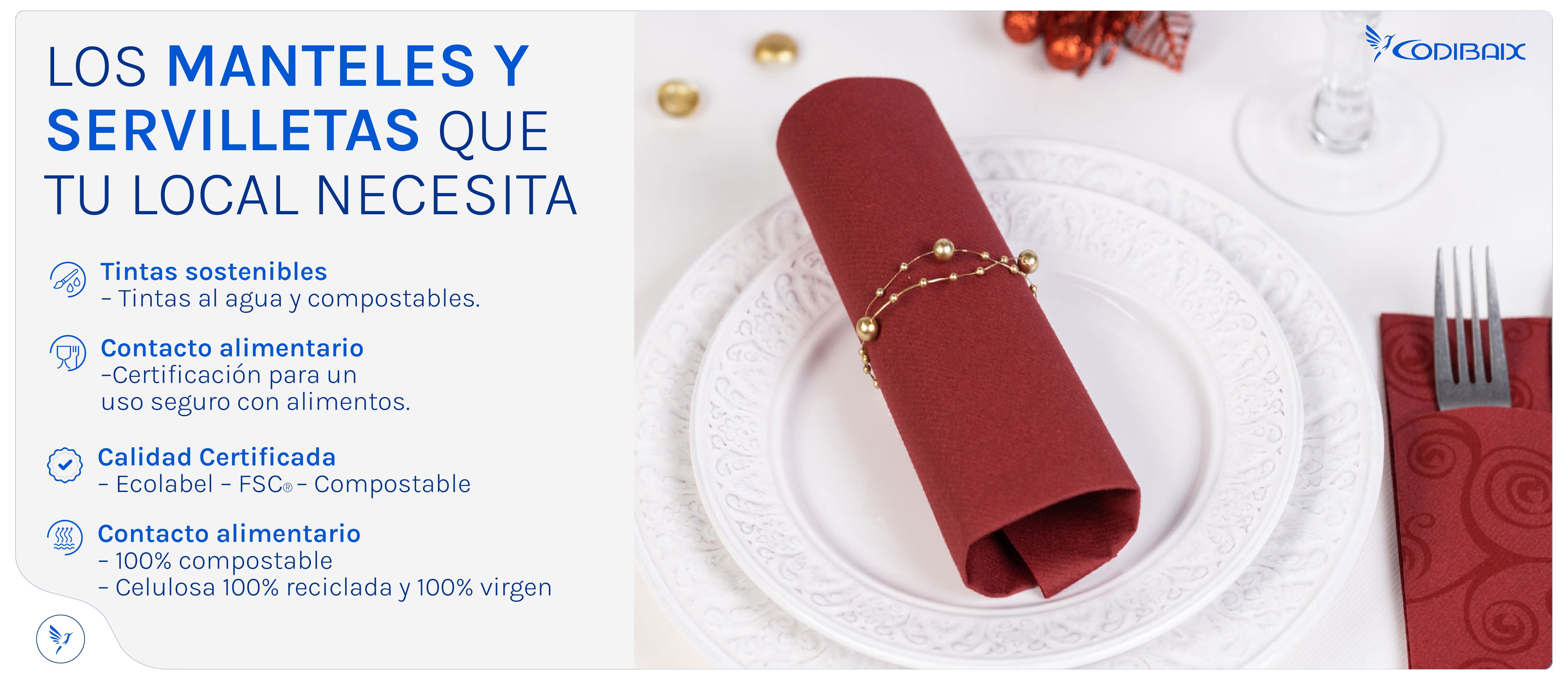 La Navidad en HORECA: cómo vestir tu mesa con estilo, calidad y sostenibilidad